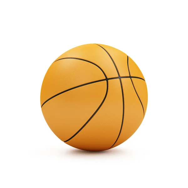 Balle de basket orange — Photo