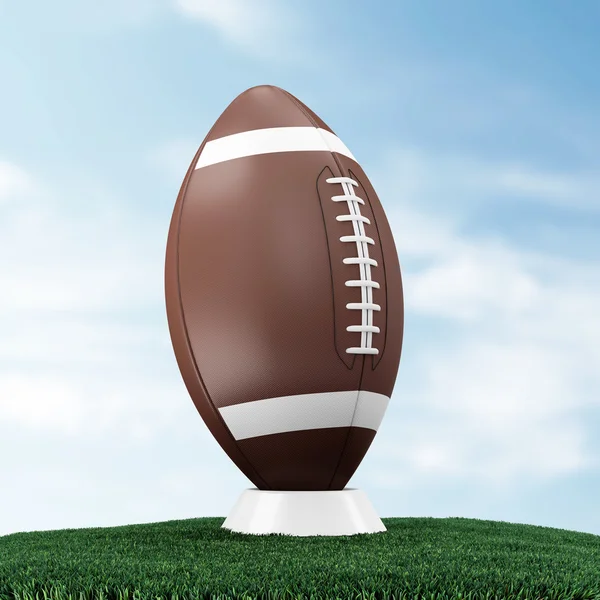 Brown Rugby Ball — Stock Photo, Image