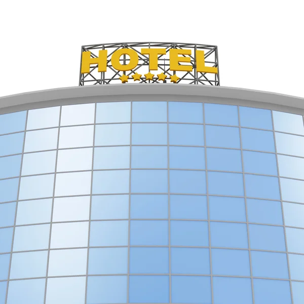 Modernes Hotelgebäude — Stockfoto