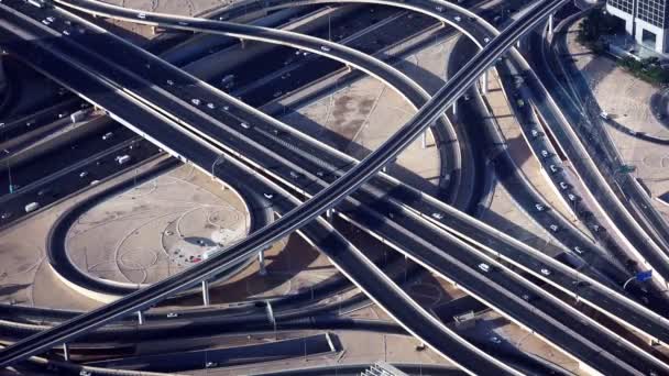 Time-lapse van het wegverkeer — Stockvideo