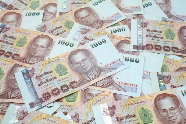 1000 baht sedlar — Stockfoto