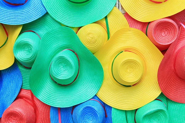 Colorful hats background — Stock Photo, Image