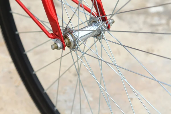 Detail van fiets banden — Stockfoto