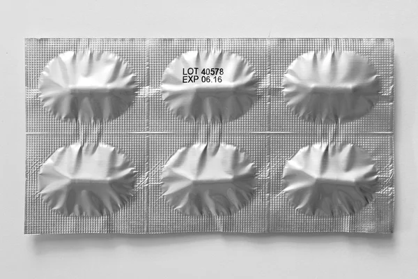 錠剤のパッキング — ストック写真