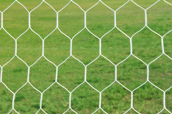 抽象的なサッカー ゴール ネット — ストック写真