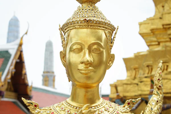 Boeddha sculptuur in Grand Palace, Thailand — Stockfoto