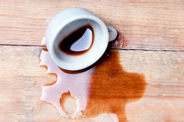 dökülen kahve bardağı