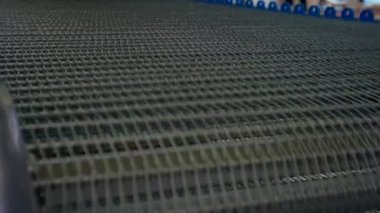 Çalışan bir endüstriyel taşıyıcının parçası. teknoloji arkaplanı