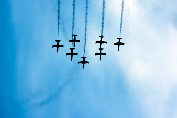 Hava spor. Aircraft.several uçak gökyüzünde