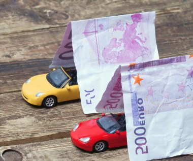 Satınalma, satış veya araba insurance.metaphor