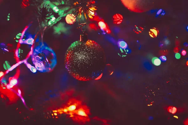 Une Variété Jouets Pour Arbre Noël — Photo