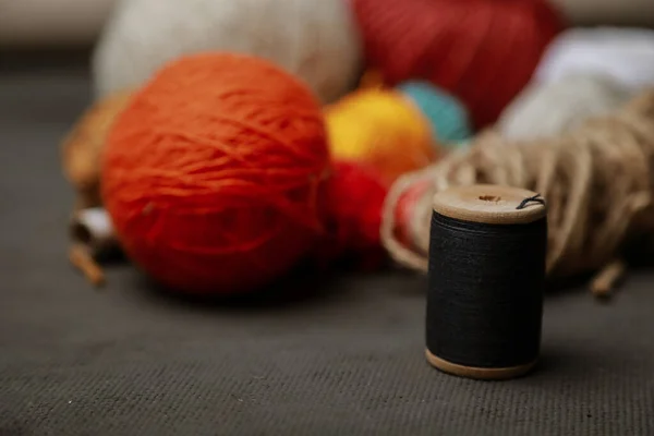 Balls Thread Needlework — Stock Photo, Image