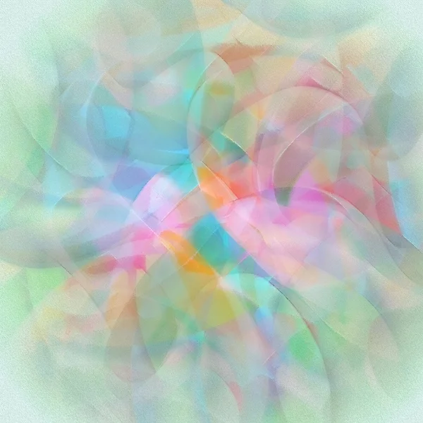 Geweven, pastel gekleurde abstracte gebogen vormen — Stockfoto