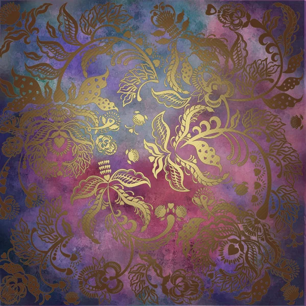 pastel arka plan üzerinde çiçek desenli 