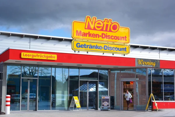 Netto-Discount-Supermarkt — Stockfoto