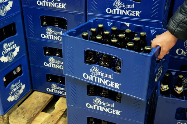 Caisses à bière Oettinger — Photo