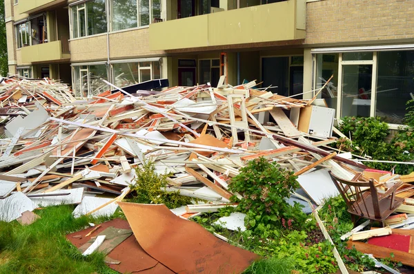 Demolición del edificio — Foto de Stock