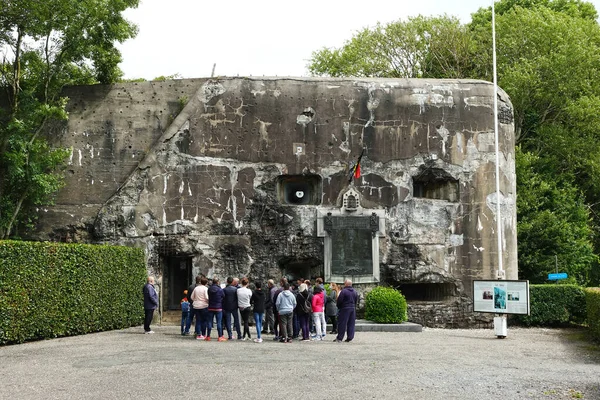 Battice Belgium Temmuz 2021 Fort Battice Ziyaret Edenler Battice Kalesi — Stok fotoğraf