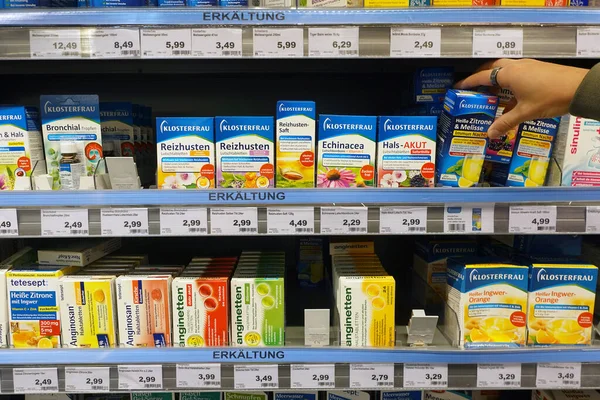 Allemagne Septembre 2021 Les Médicaments Vente Libre Sont Des Médicaments — Photo