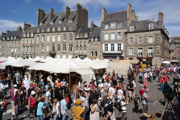 Dinan ridders festival — Stockfoto