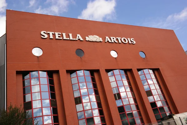 Stella artois brauerei — Stockfoto