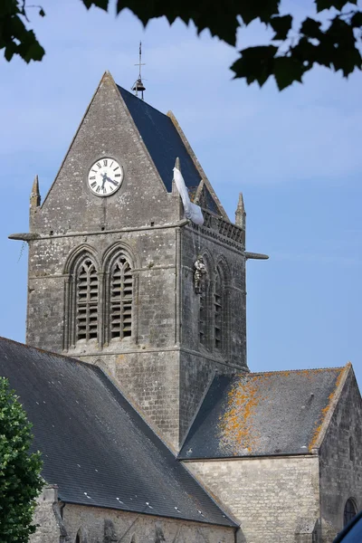 St. Mere Eglise. — Foto de Stock