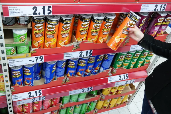 Pringles μάρκες — Φωτογραφία Αρχείου