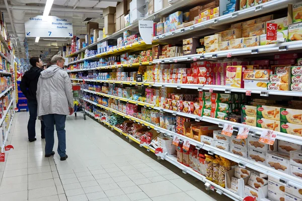 Cookies aisle — Stock Photo, Image