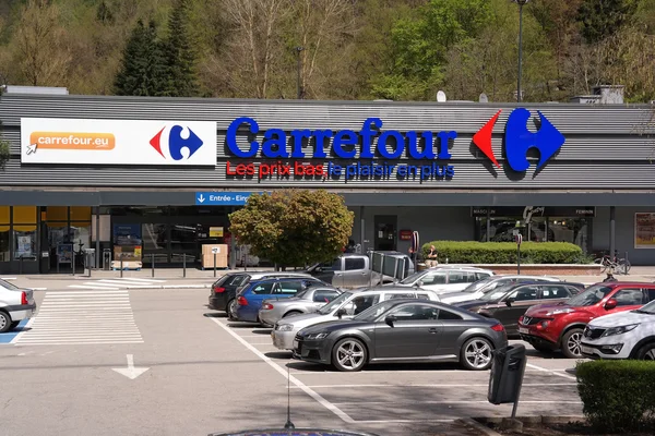 Hipermarket Carrefour — Zdjęcie stockowe