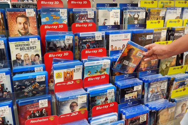 Blu-ray diskleri ve DVD'ler