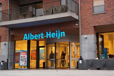 Albert Heijn Supermarket. clipart