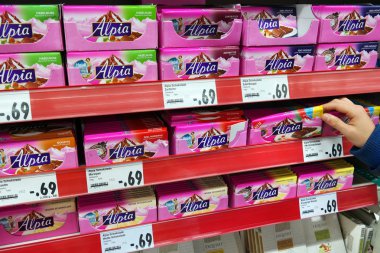 Alpia çikolata barlar