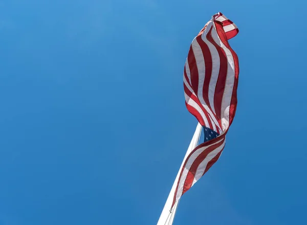 American Flag Wind — Stock Photo, Image