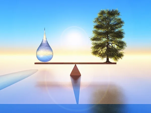 Nature equilibrium — Stock Photo, Image