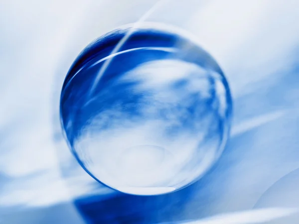 Blue sphere abstraction — Stock Photo, Image