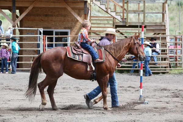 Malý kalhoty rodeo — Stock fotografie