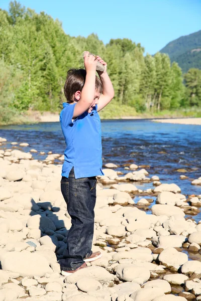 Spielen im Freien — Stockfoto