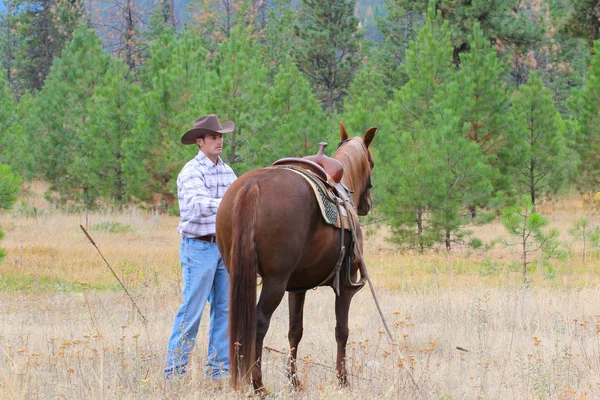 Jovem Cowboy — Fotografia de Stock