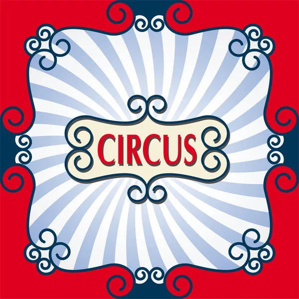 Fondo abstracto del circo — Vector de stock