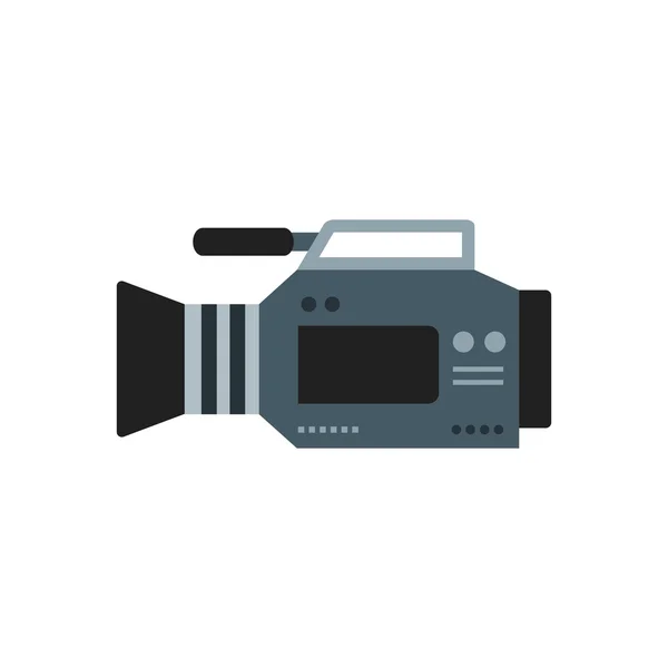 Grafische pictogram van camera — Stockvector