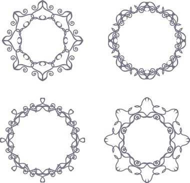 Vintage çember çerçeve