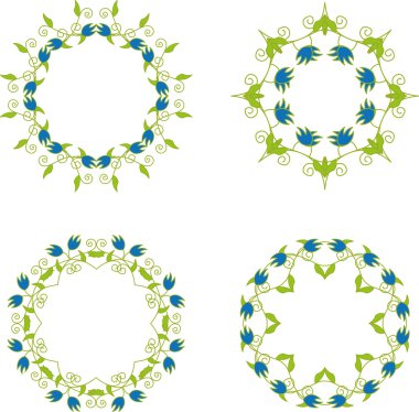 çiçek şube çerçeveler