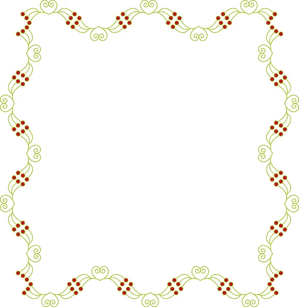 Floral frame — Stock Vector