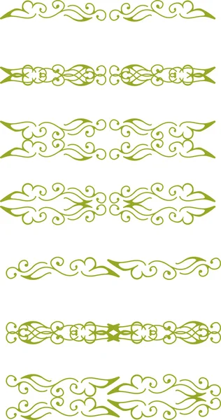 Floral border — Stock Vector