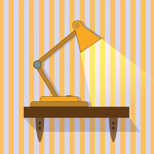 Lampe — Stockvektor