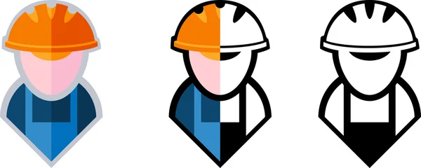 Platt builder symbol — Stock vektor