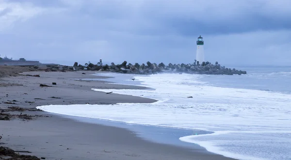 Faro de Santa Cruz Walton por la mañana — Foto de Stock