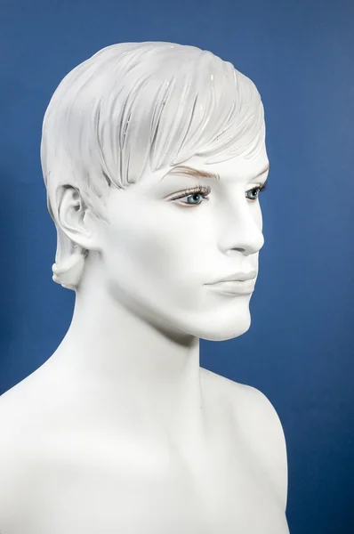 Figurine Head monochrome — Stock Photo, Image