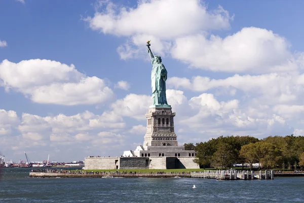 EE.UU., NUEVA YORK, Estatua de la Libertad en la ciudad de Nueva York Fotos De Stock