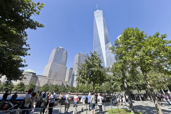 11 settembre Memorial - New York, USA — Foto Stock